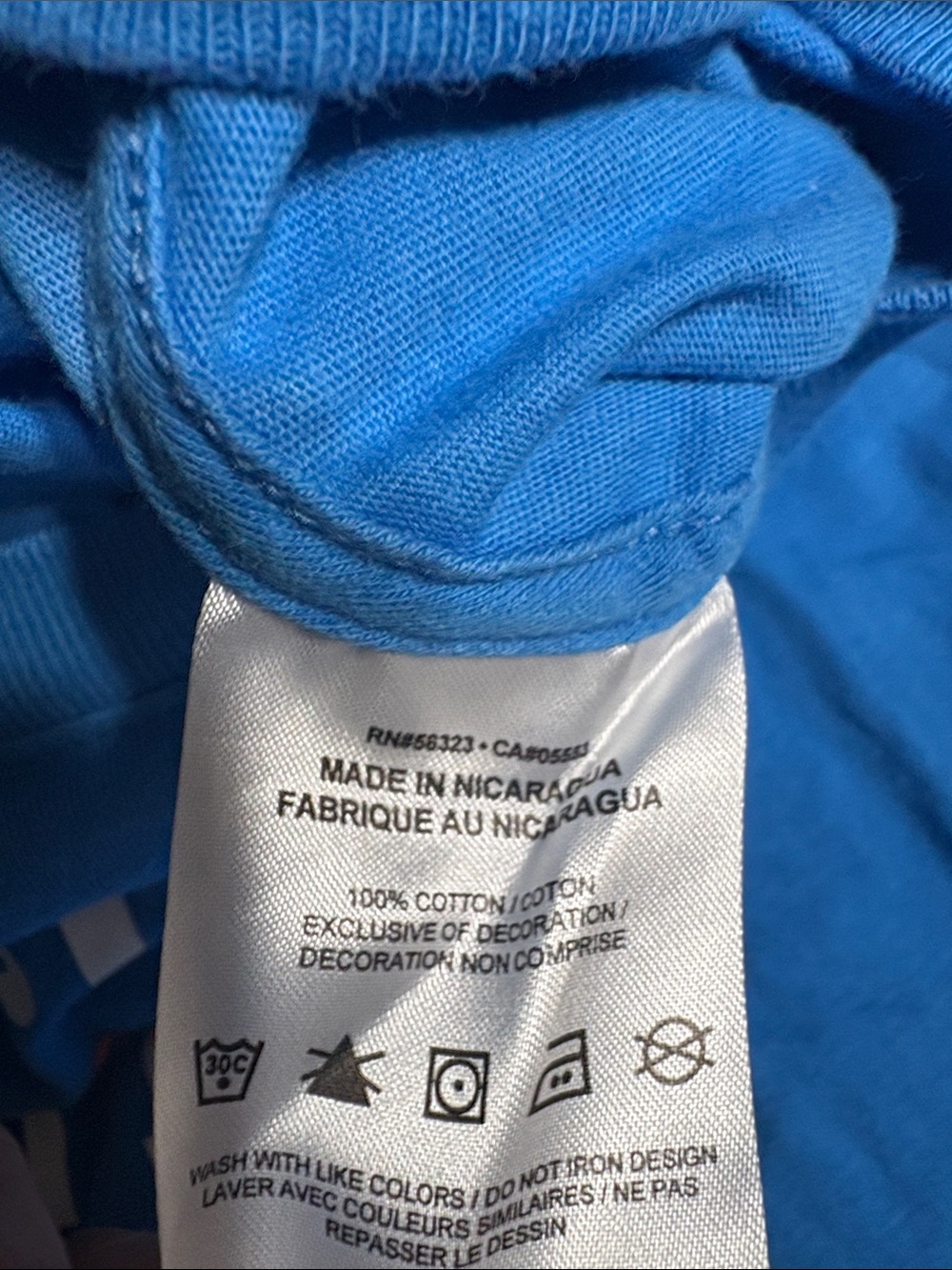 Nike Men’s Royal Blue 'Just Do It' Graphic Short Sleeve Tee - Picture 4 of 7